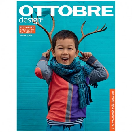 Časopis Ottobre Design Kids 2014-6, titulní strana
