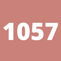 1057 - Střední růžová