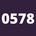 0578 - Tmavě fialová