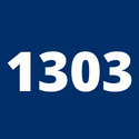 1303 - Tmavě modrá