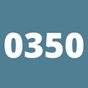 0350 - Popelavě modrá