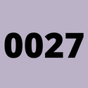 0027 - Ledově fialová