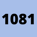 1081 - Vodová modrá