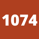 1074 - Cihlová červená